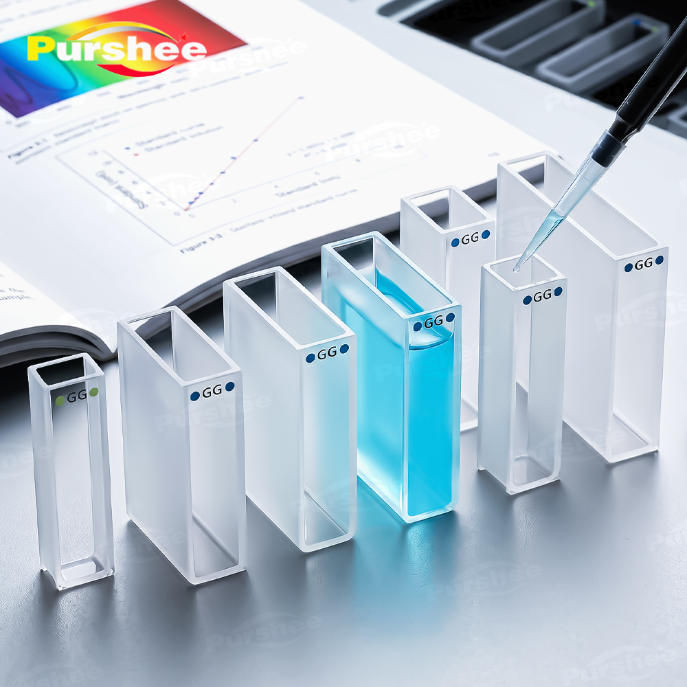 Science Kit - 4 шт. стеклянных кювет, различные размеры: