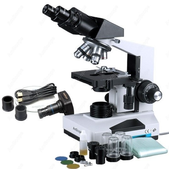 Биологический бинокулярный мик – обзор и цена Microscope Compound 40X