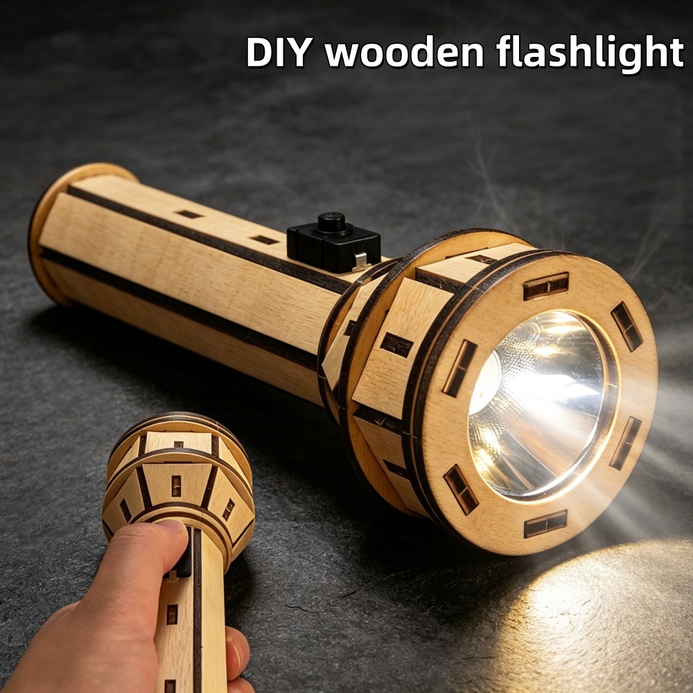 Деревянный DIY-набор для сборк – обзор и цена Science Project