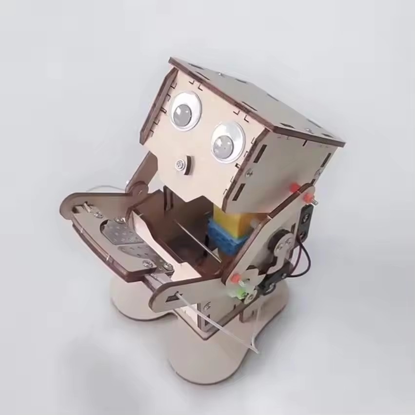Робот-монетопоглотитель: дерев – обзор и цена Science Diy Model