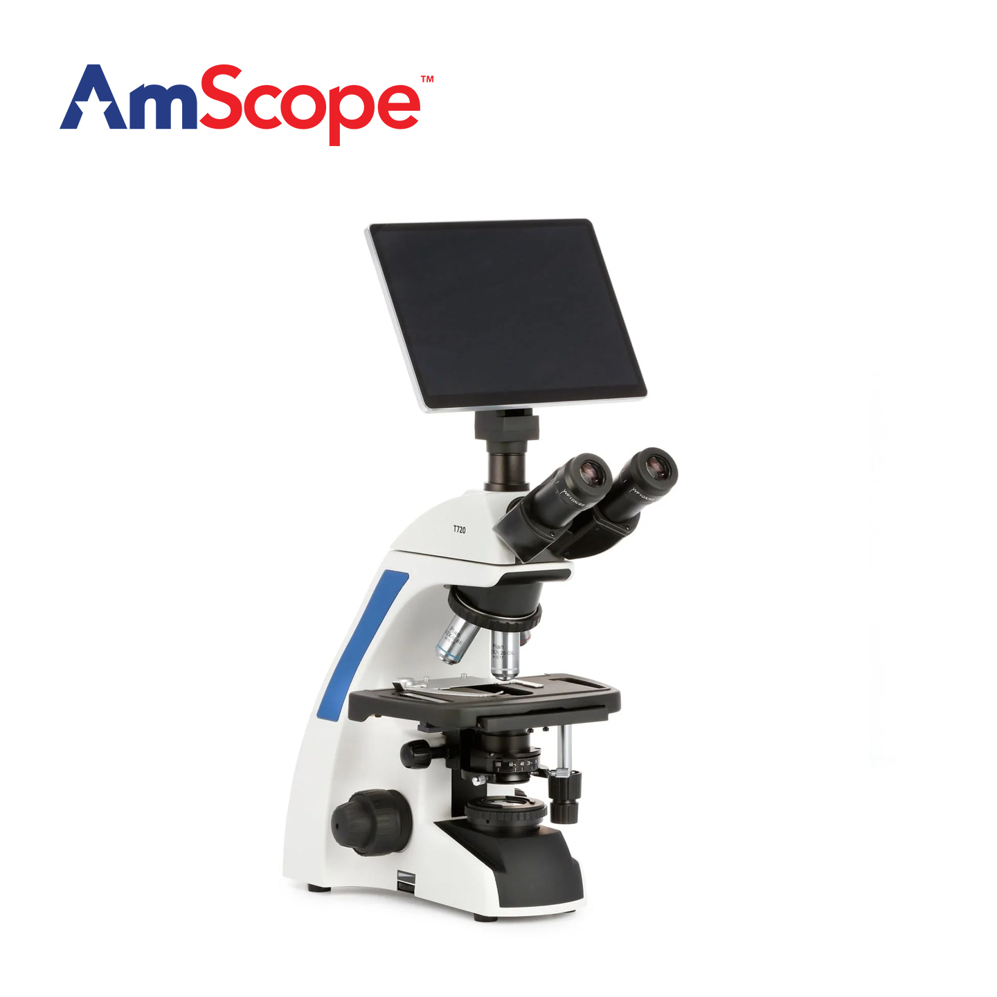 Тринокулярный компаундный микр – обзор и цена Amscope Microscope Compound 40X-1000X