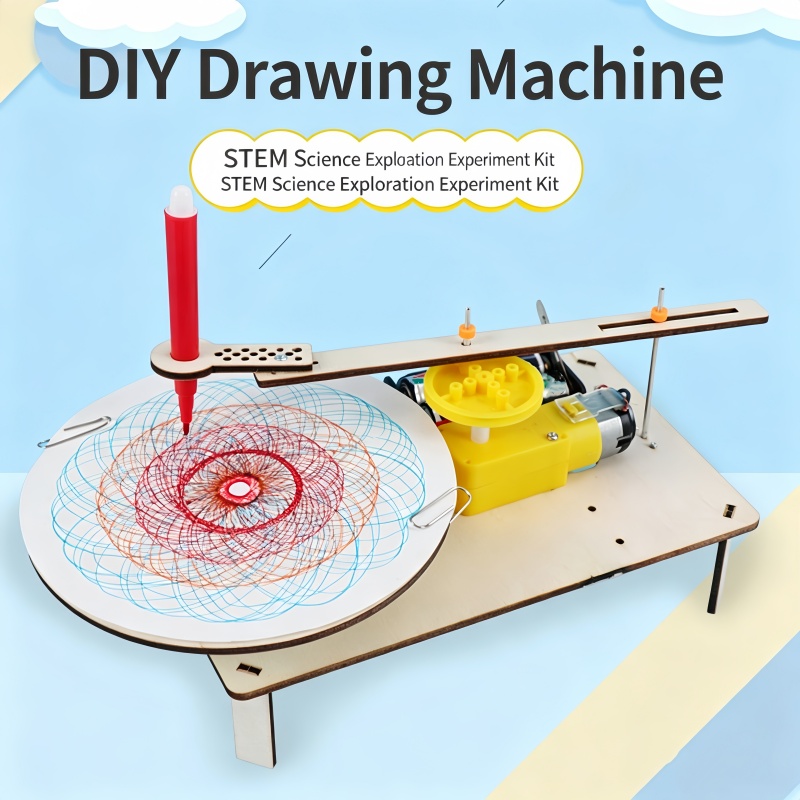 1-3 шт. Деревянный электрическ – обзор и цена Science Diy Model